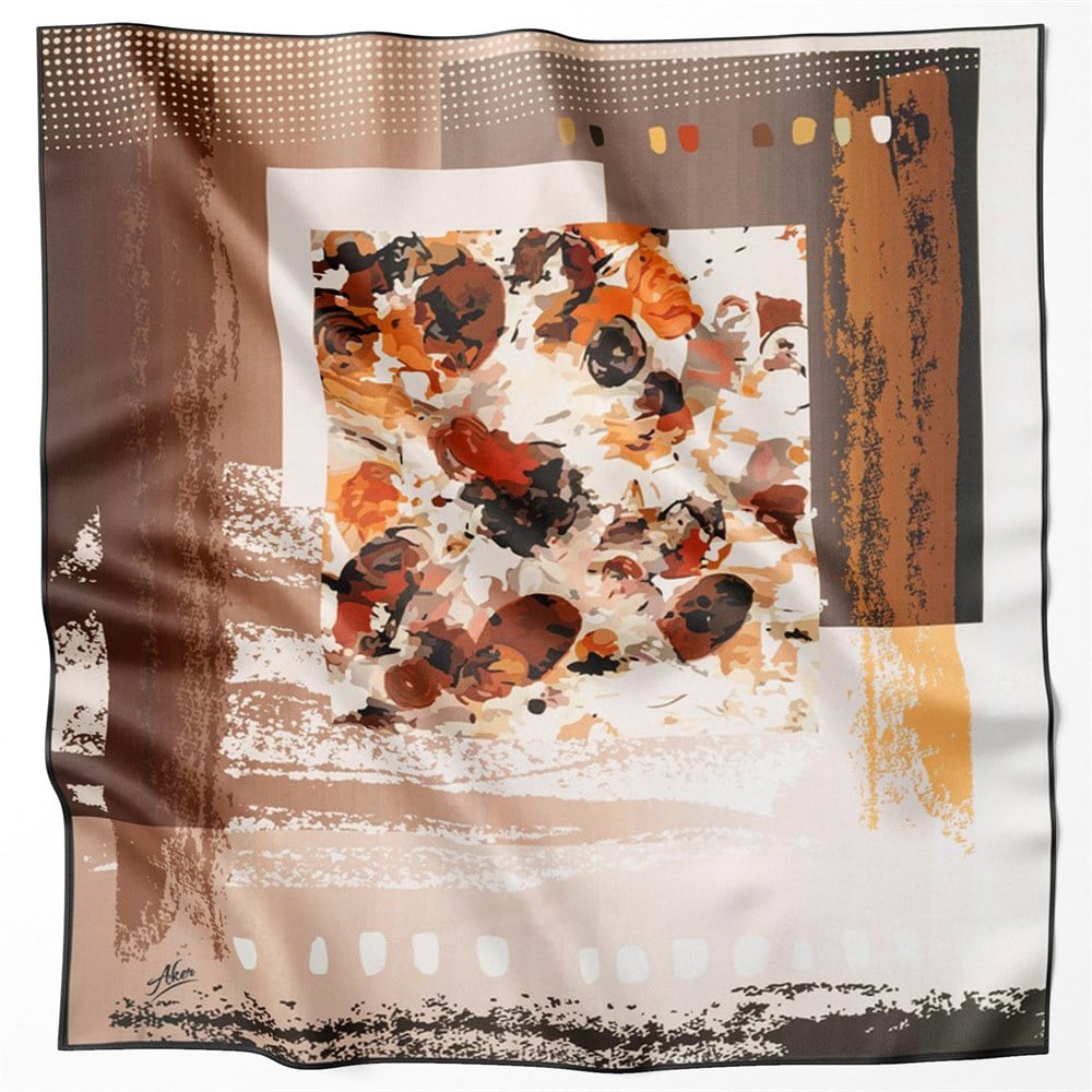 Aker Eşarp - Polyester Tivil Kumaş - 8015795-913