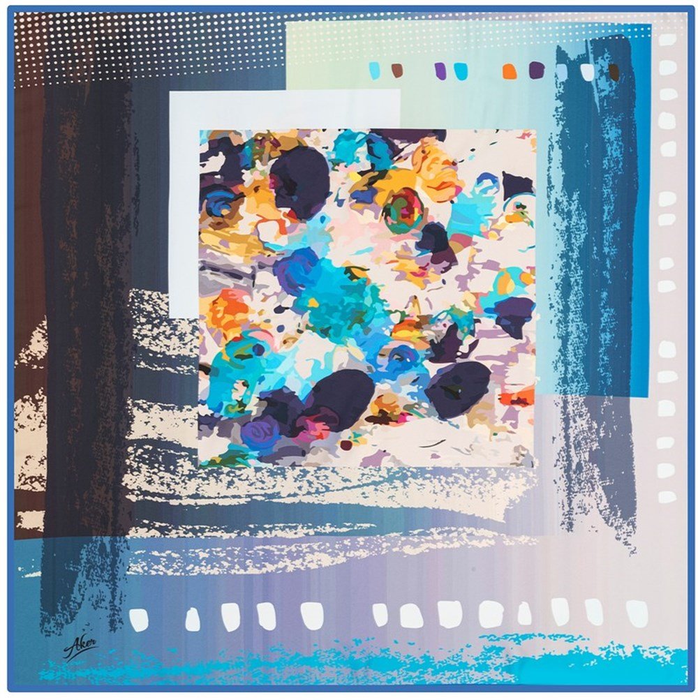 Aker Eşarp - Polyester Tivil Kumaş - 8015795-922