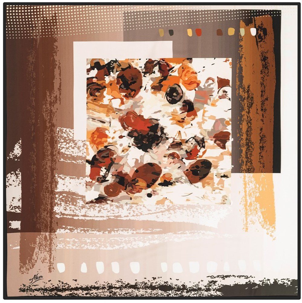 Aker Eşarp - Polyester Tivil Kumaş - 8015795-913