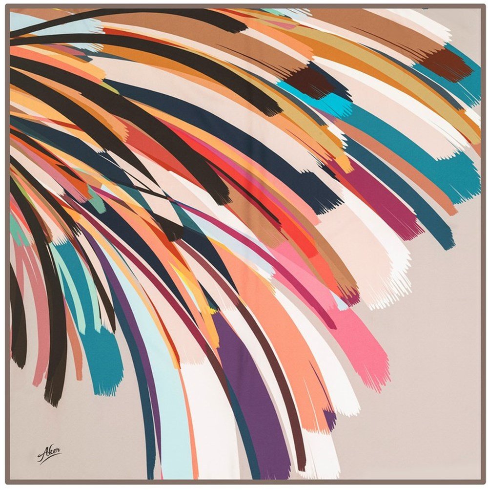 Aker Eşarp - Polyester Tivil Kumaş - 8082795-971