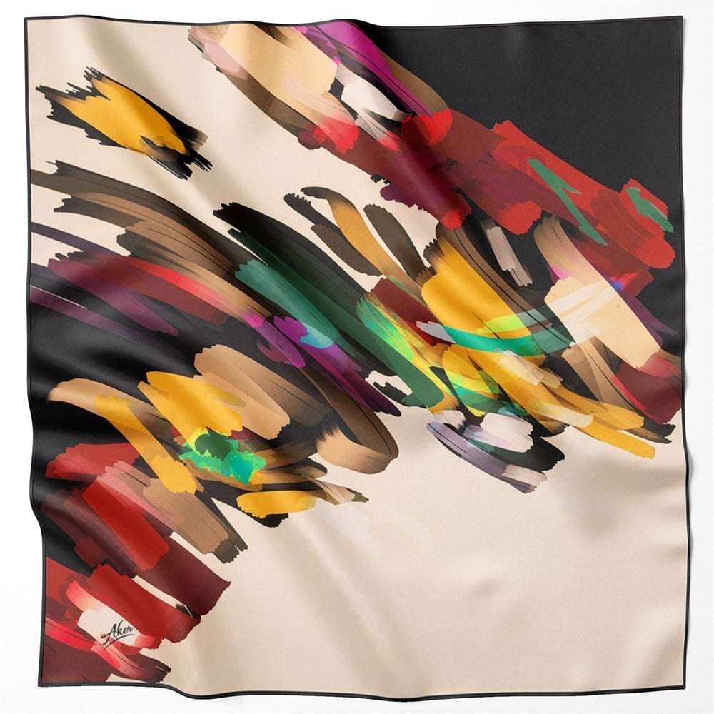 Aker Eşarp - Polyester Tivil Kumaş - 8295795-914
