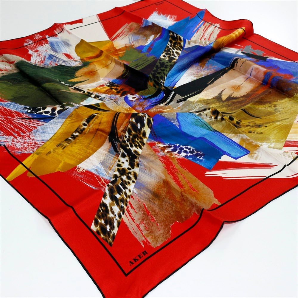 Aker İpek Eşarp - 2021 İlkbahar-Yaz - 8286701-314 - Sura