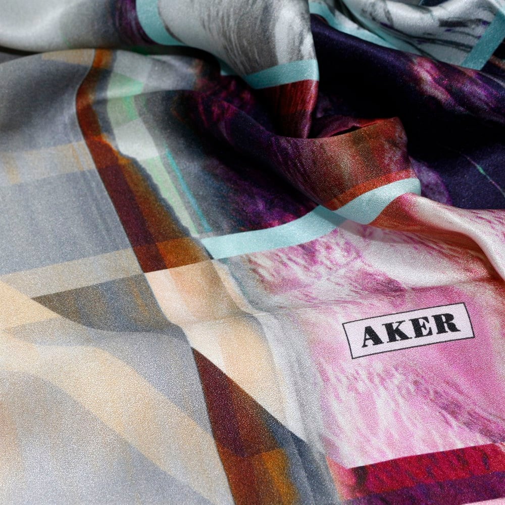 Aker İpek Eşarp - 7515757-391 - Taşlanmış Sura