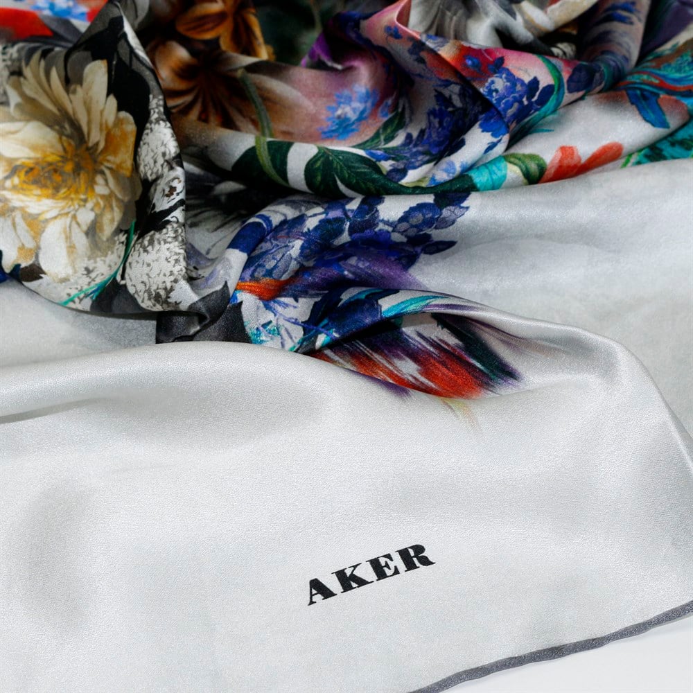 Aker İpek Eşarp - 7533757-372 - Taşlanmış Sura
