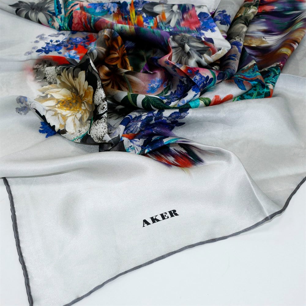 Aker İpek Eşarp - 7533757-372 - Taşlanmış Sura