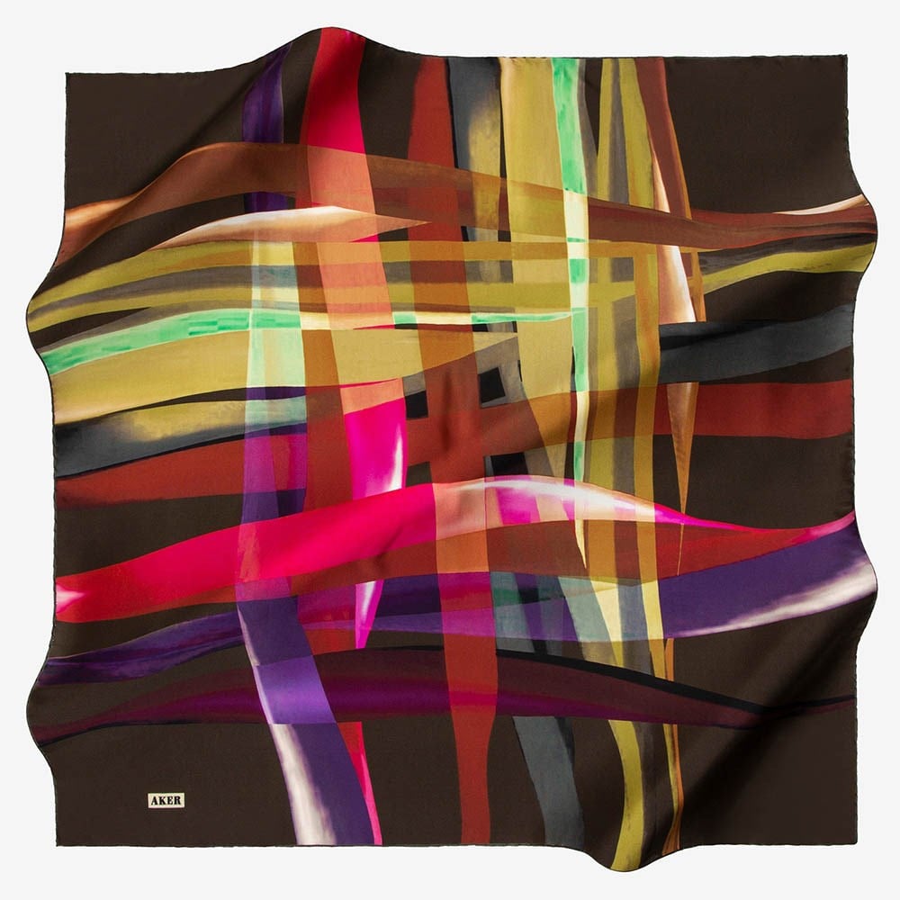 Aker İpek Eşarp - 2018/2019 Sonbahar-Kış Sezonu - 7703713-952-Tivil