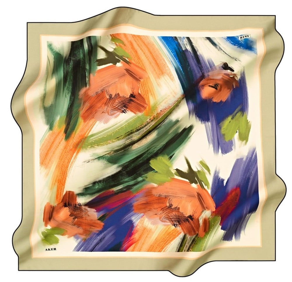 Aker İpek Eşarp - 2022/2023 Sonbahar-Kış - 8574713-951 - Tivil