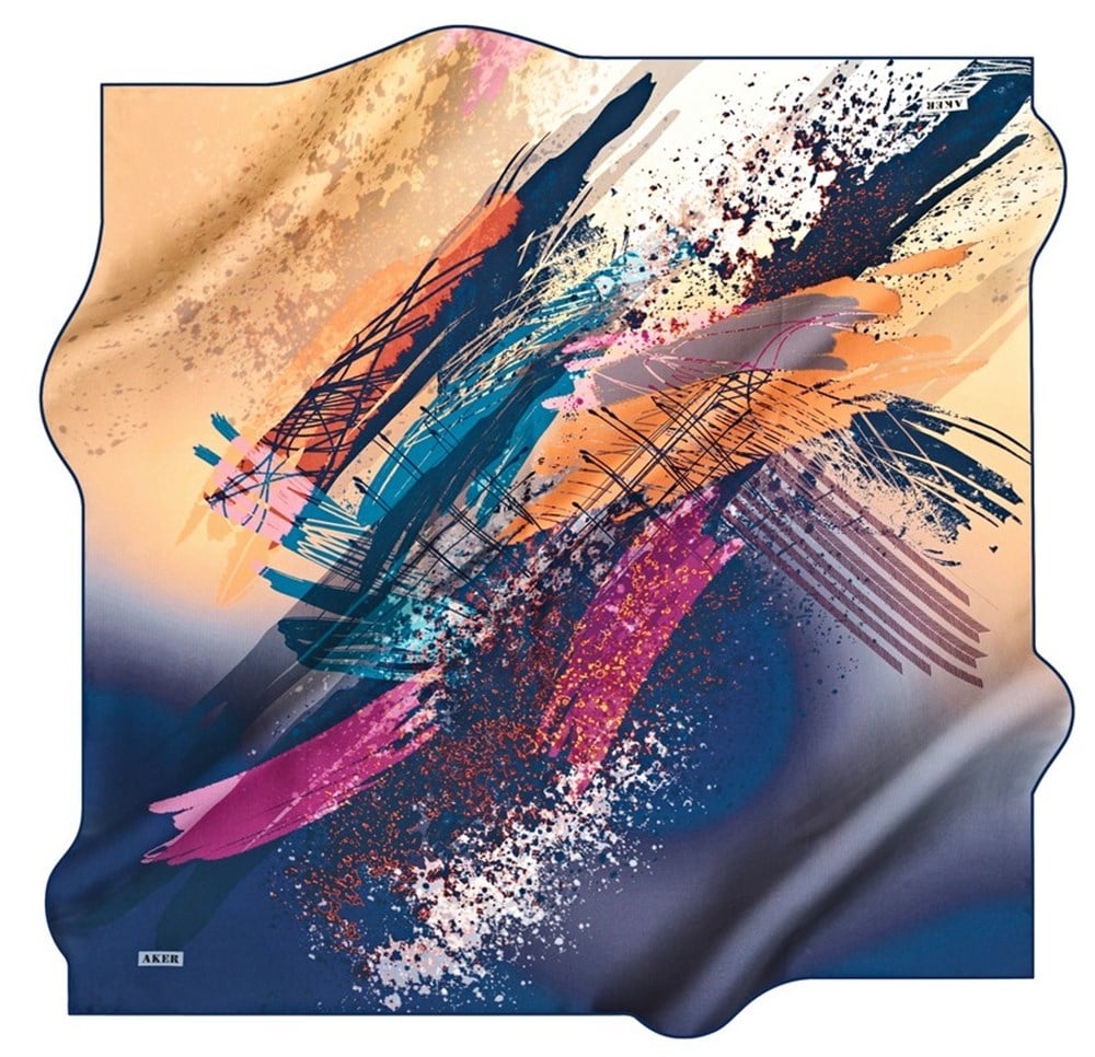 Aker İpek Eşarp - 2022/2023 Sonbahar-Kış - 8581701-321 - Sura