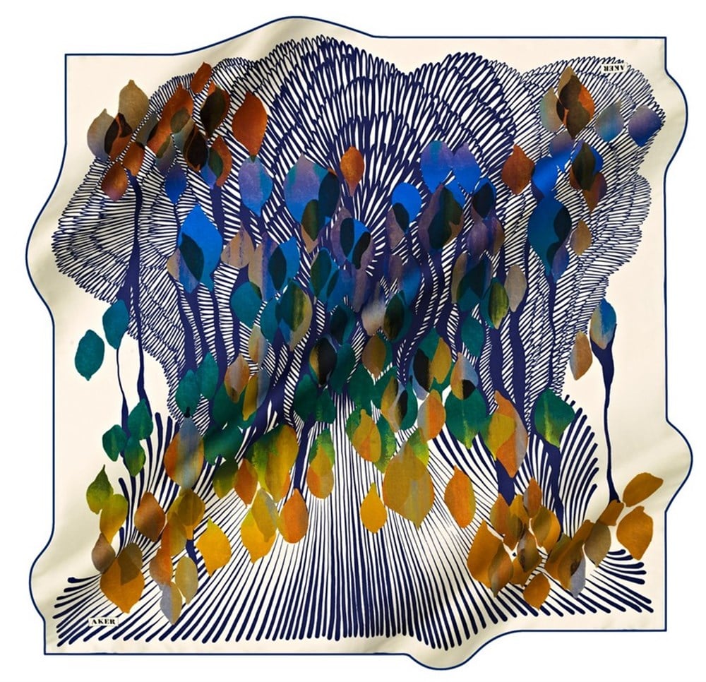 Aker İpek Eşarp - 2022/2023 Sonbahar-Kış - 8559701-322 - Sura