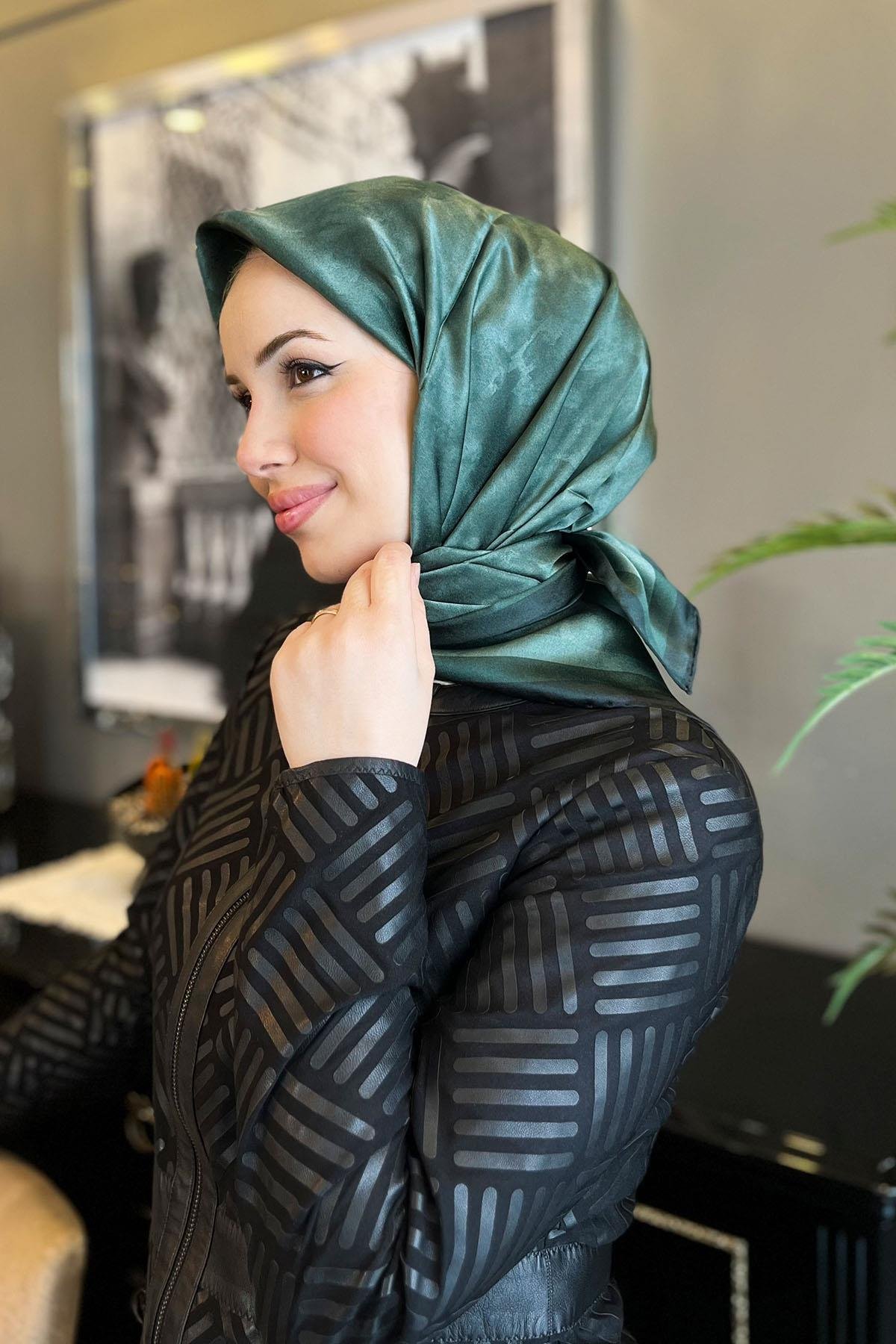 Aker İpek Eşarp - 2024 İlkbahar-Yaz - 8783757-351 - Taşlanmış Sura