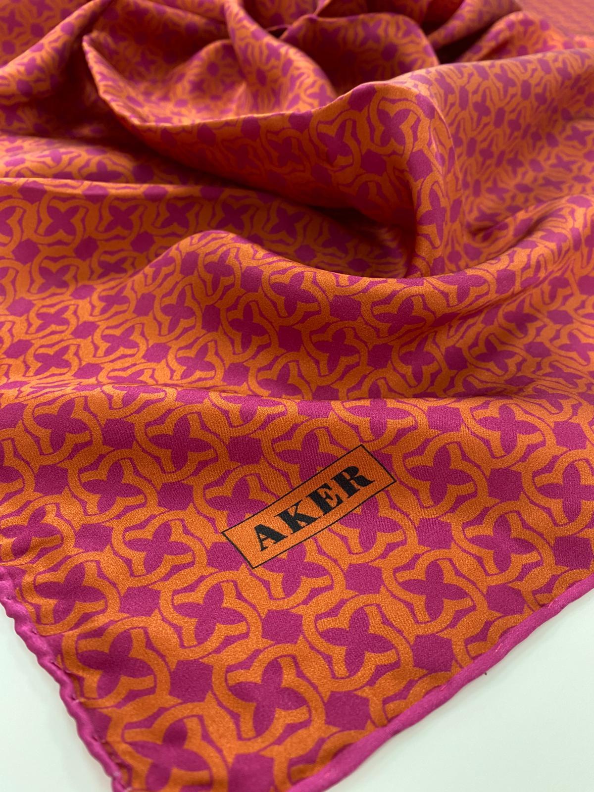 Aker Silk Scarf - 2024/2025 Fall-Winter - 8921713-991 - Twill Silk