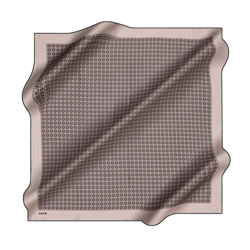 Aker İpek Eşarp - 2025 İlkbahar-Yaz - 8963713-912 - Tivil