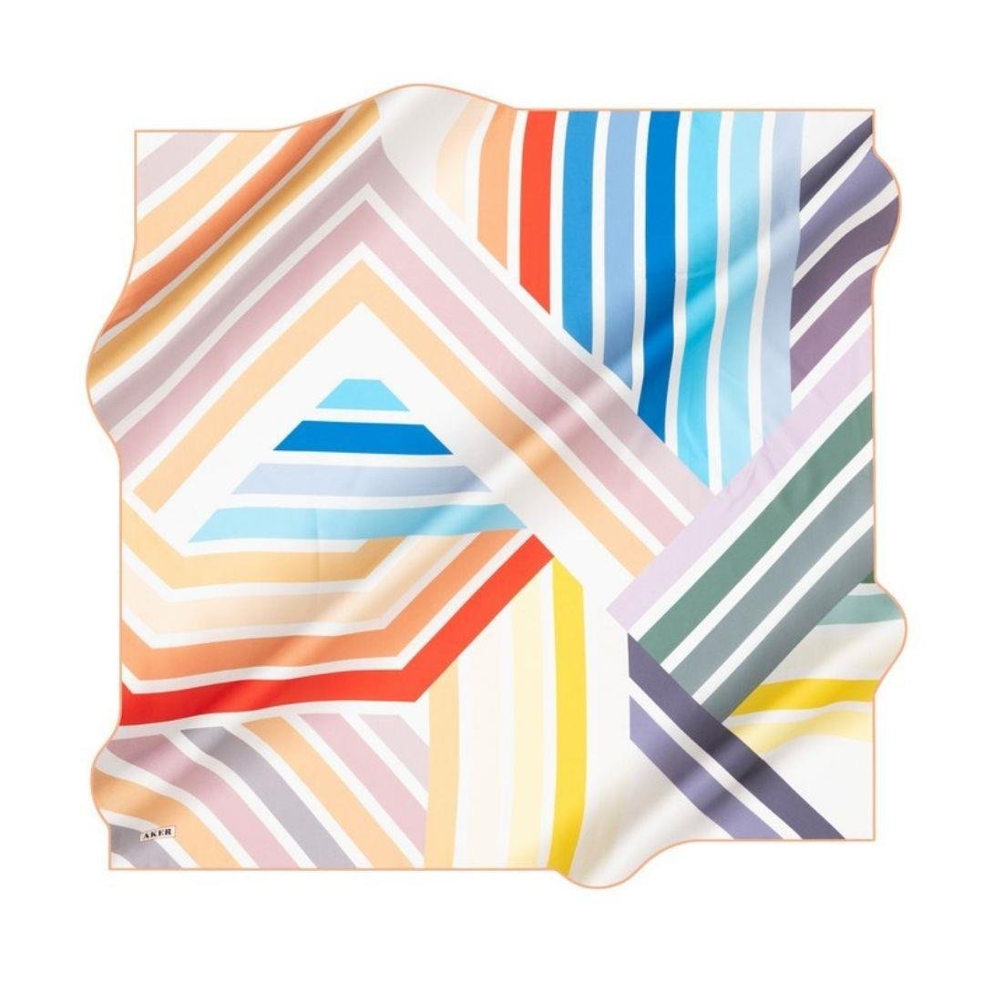 Aker Silk Scarf - 2025 Spring-Summer - 8966713-961 - Twill Silk
