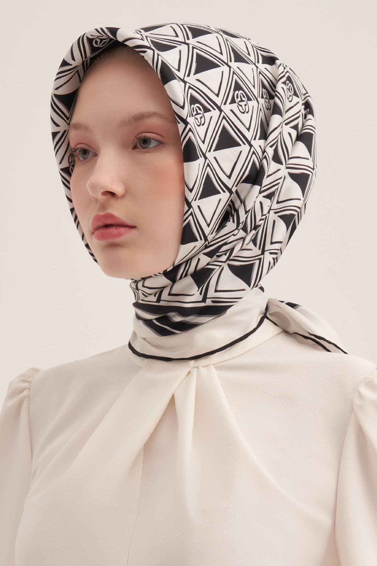 Aker İpek Eşarp - 2025 İlkbahar-Yaz - 8968713-914 - Tivil