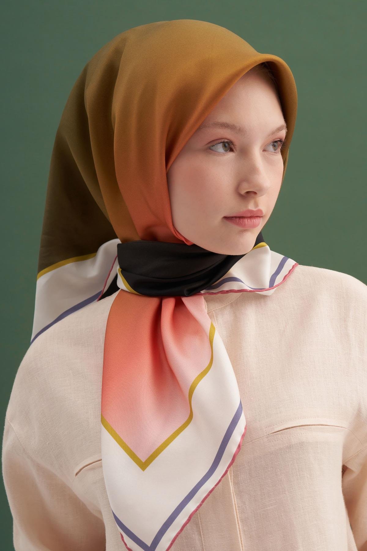 Aker İpek Eşarp - 2025 İlkbahar-Yaz - 8972701-391 - Sura