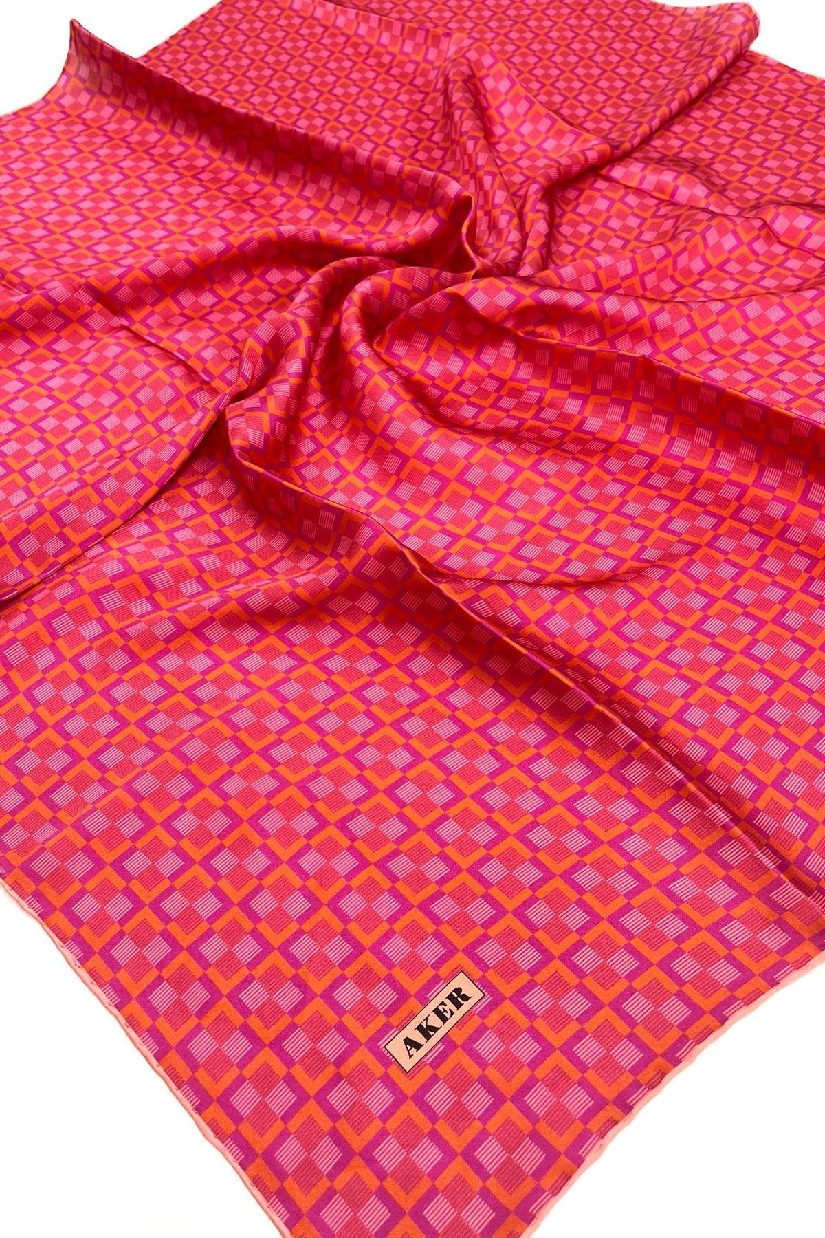 Aker İpek Eşarp - 2025 İlkbahar-Yaz - 8975713-961 - Tivil