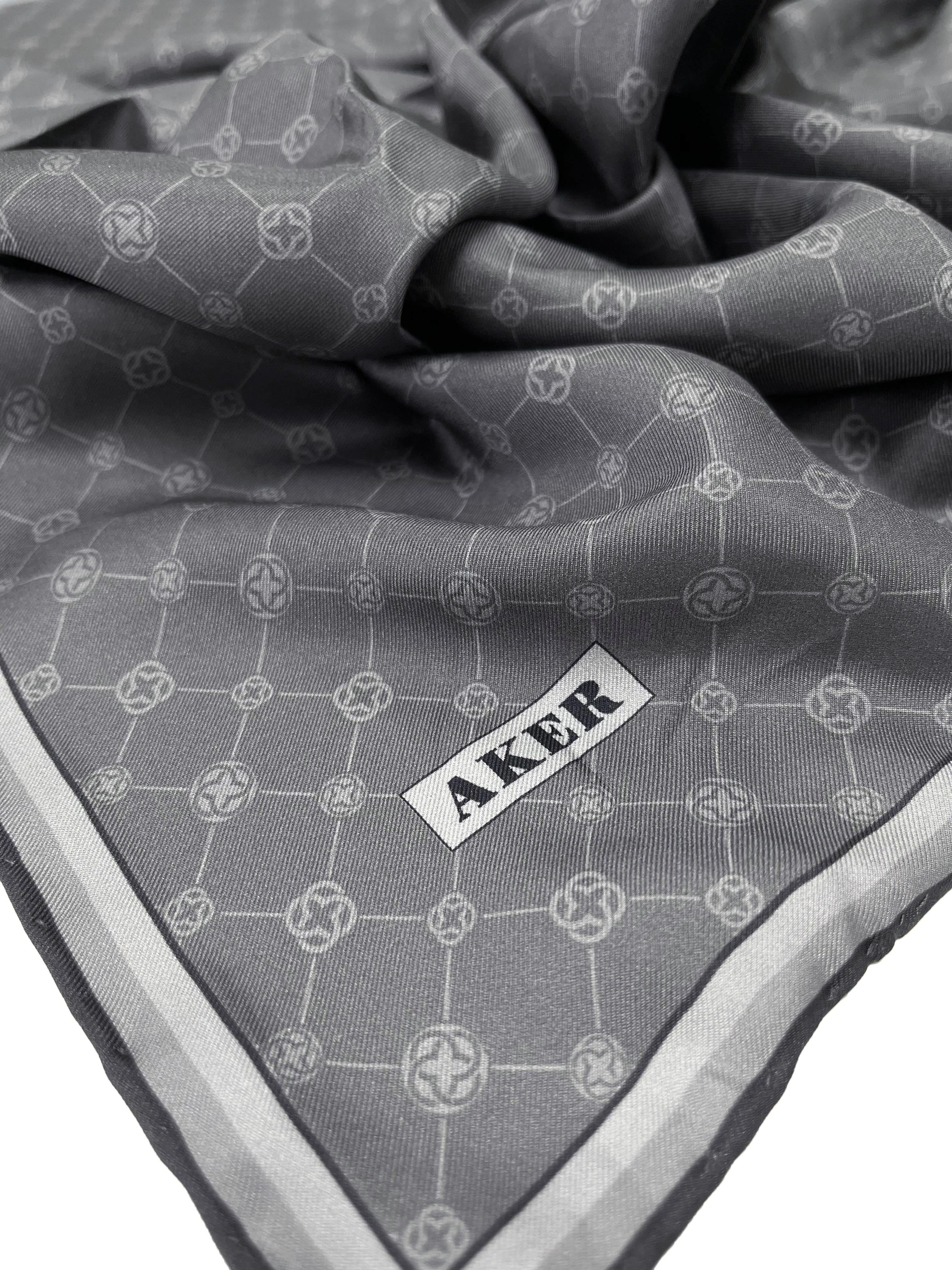 Aker Silk Scarf - 2025 Spring-Summer - 8981701-371 - Satin Silk