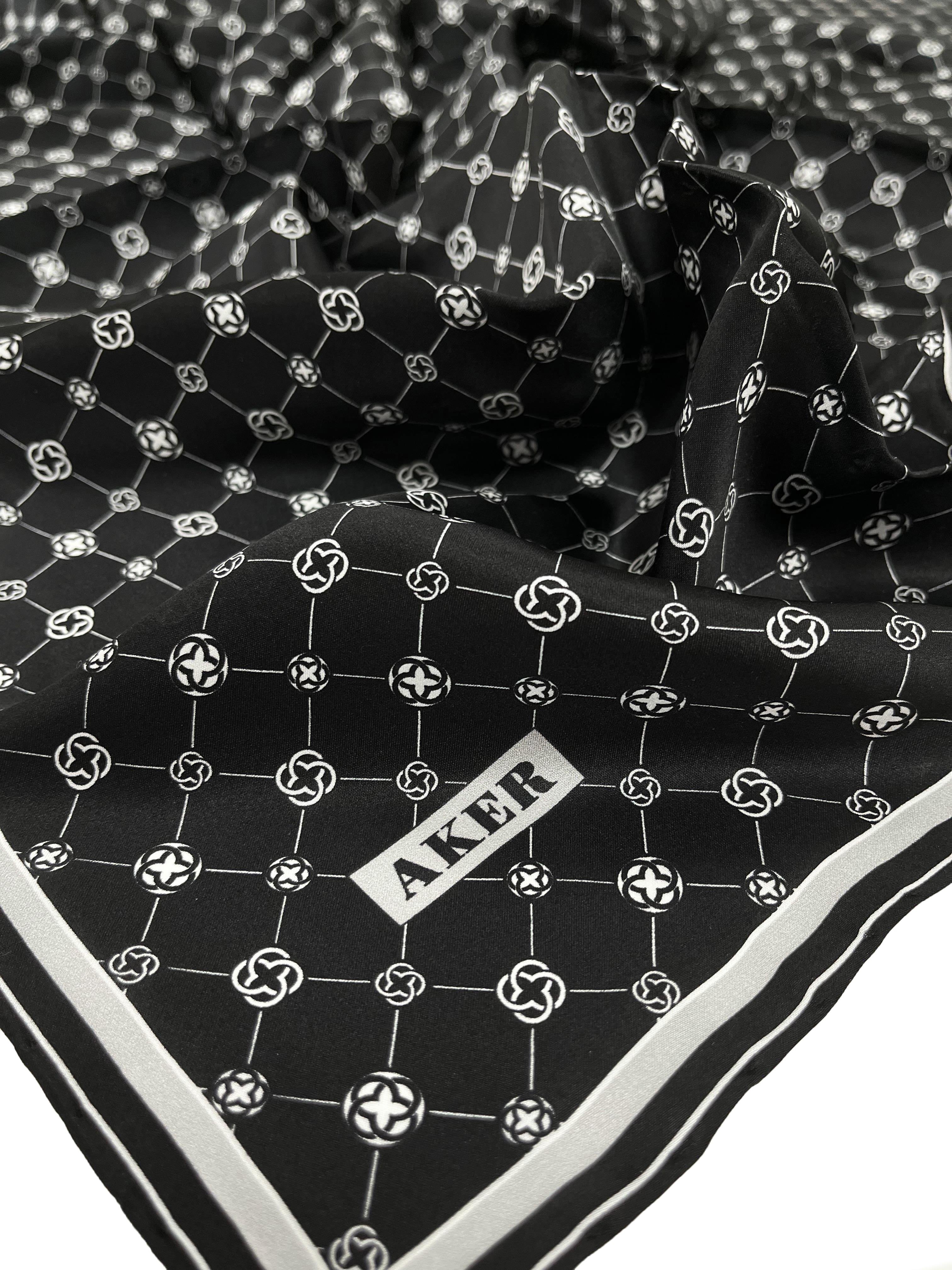 Aker Silk Scarf - 2025 Spring-Summer - 8981713-911 - Twill Silk