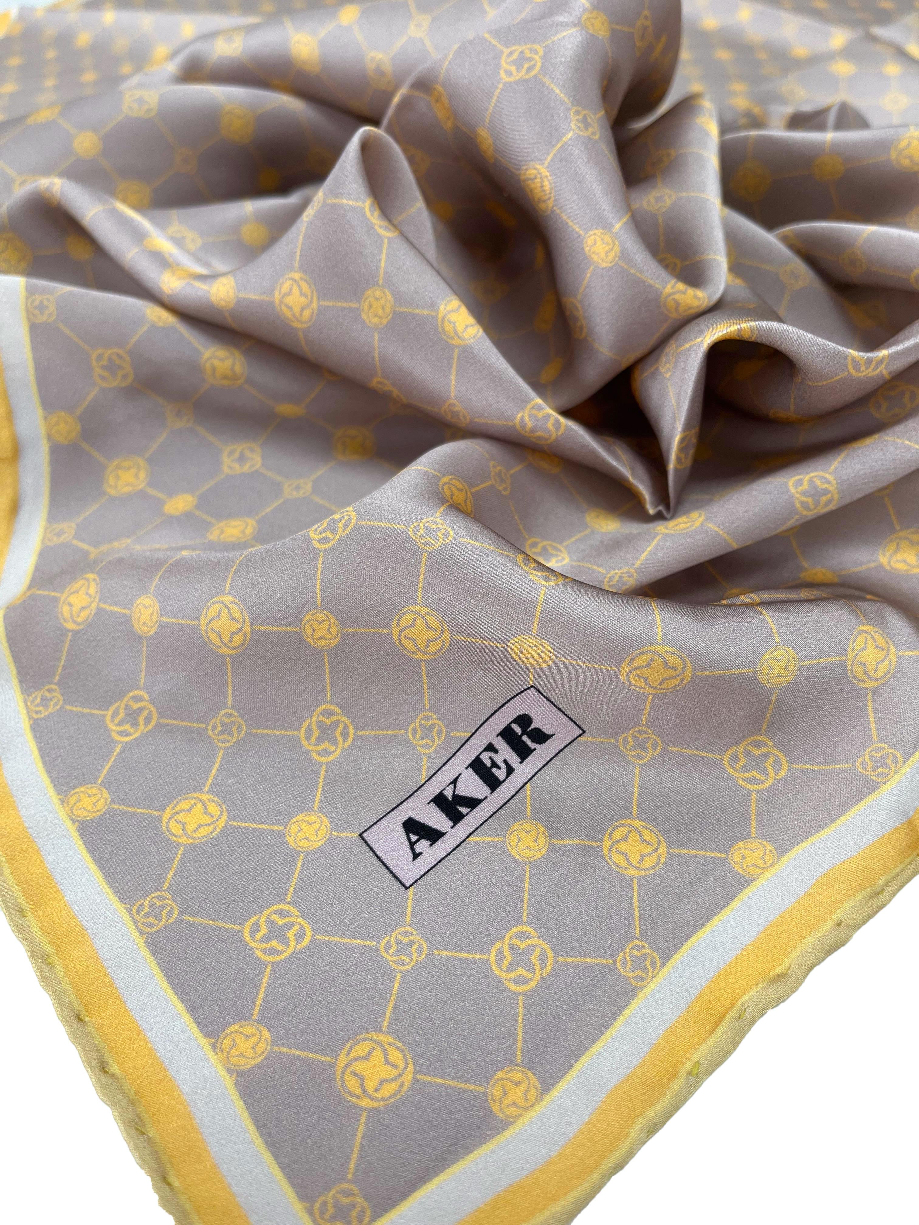 Aker Silk Scarf - 2025 Spring-Summer - 8981713-961 - Twill Silk