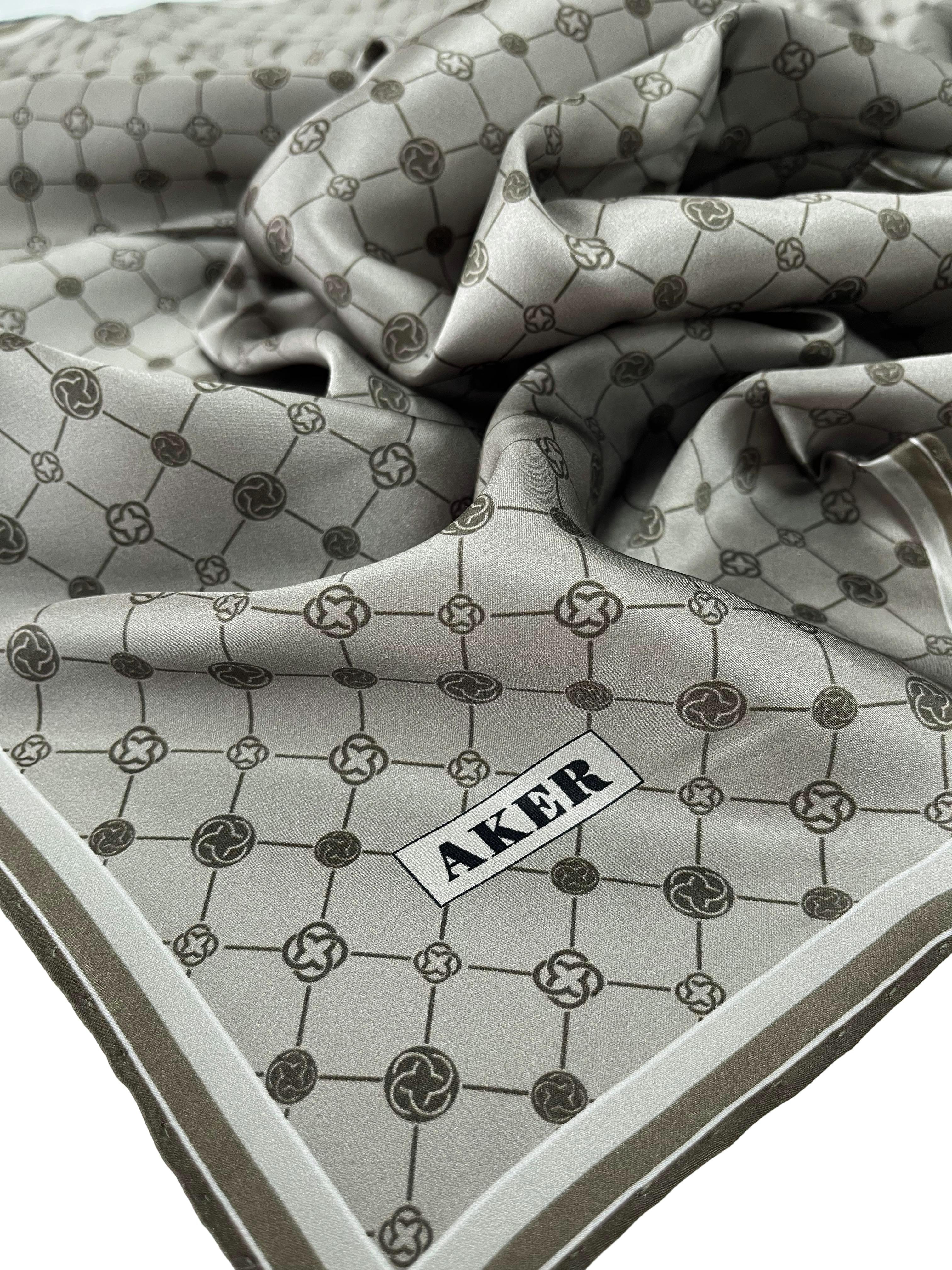 Aker Silk Scarf - 2025 Spring-Summer - 8981713-931 - Twill Silk