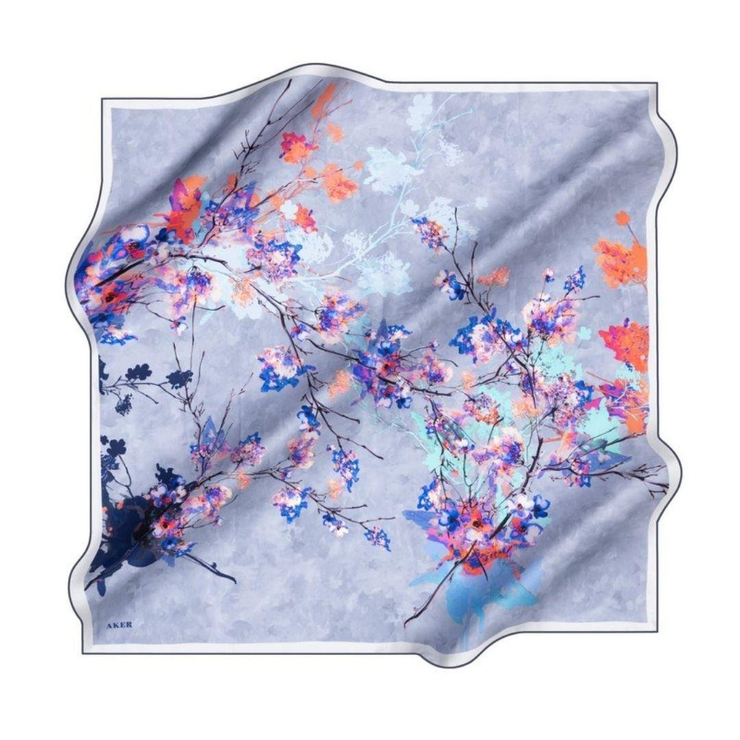 Aker Silk Scarf - 2025 Spring-Summer - 8982713-921 - Twill Silk