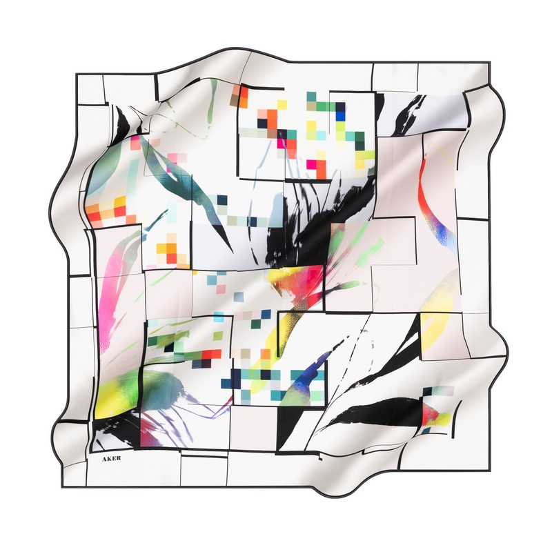 Aker İpek Eşarp - 2025 İlkbahar-Yaz - 8983701-351 - Sura