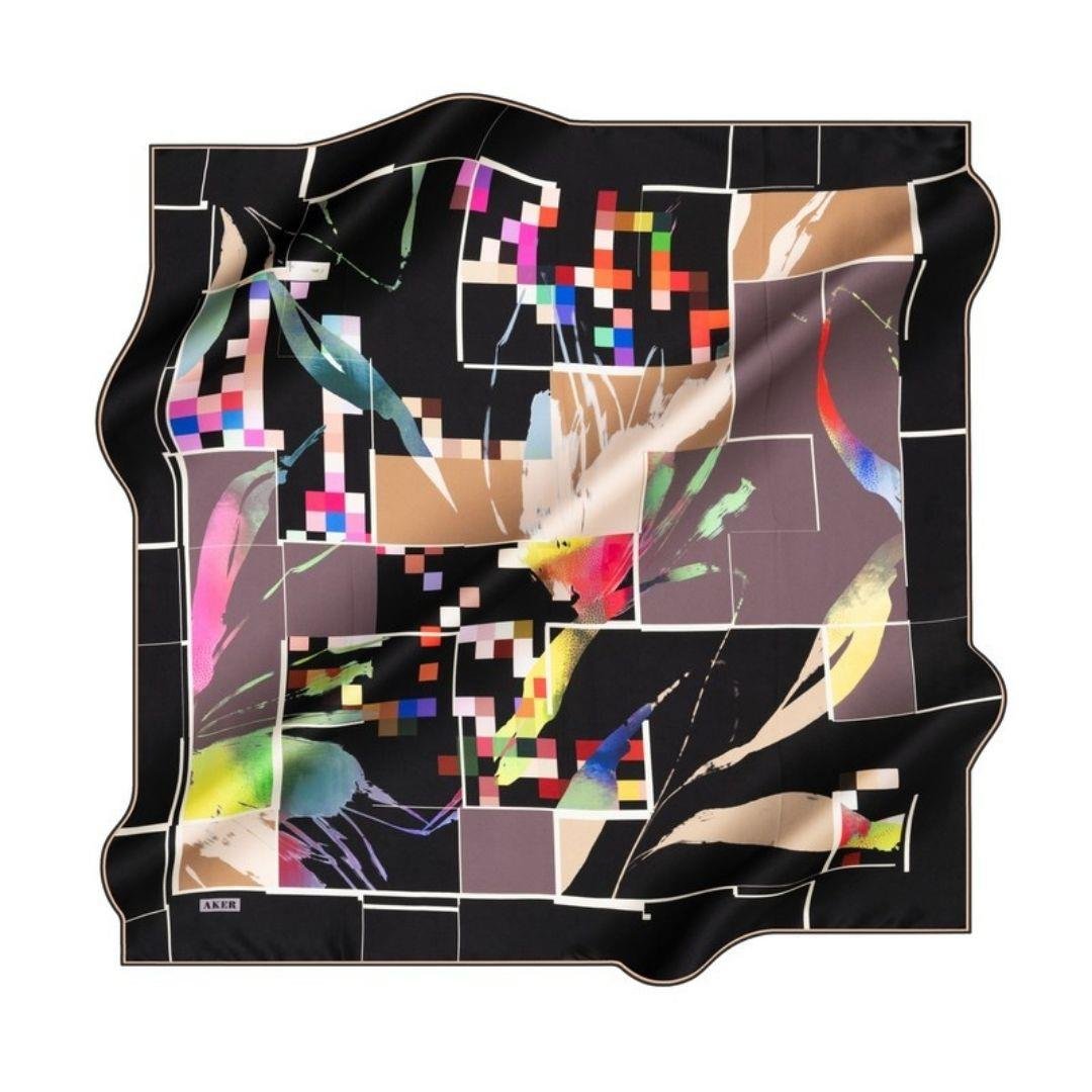 Aker Silk Scarf - 2025 Spring-Summer - 8983701-311 - Satin Silk