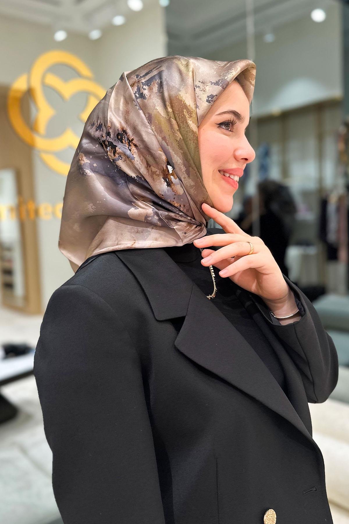 Aker Silk Scarf - 2025 Spring-Summer - 8989713-971 - Twill Silk