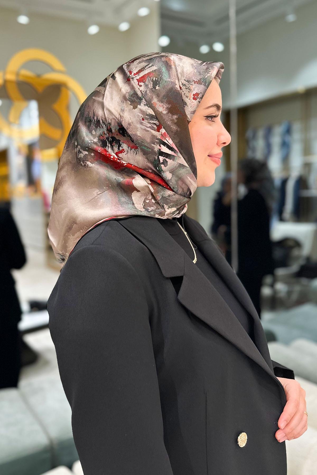 Aker Silk Scarf - 2025 Spring-Summer - 8989713-911 - Twill Silk