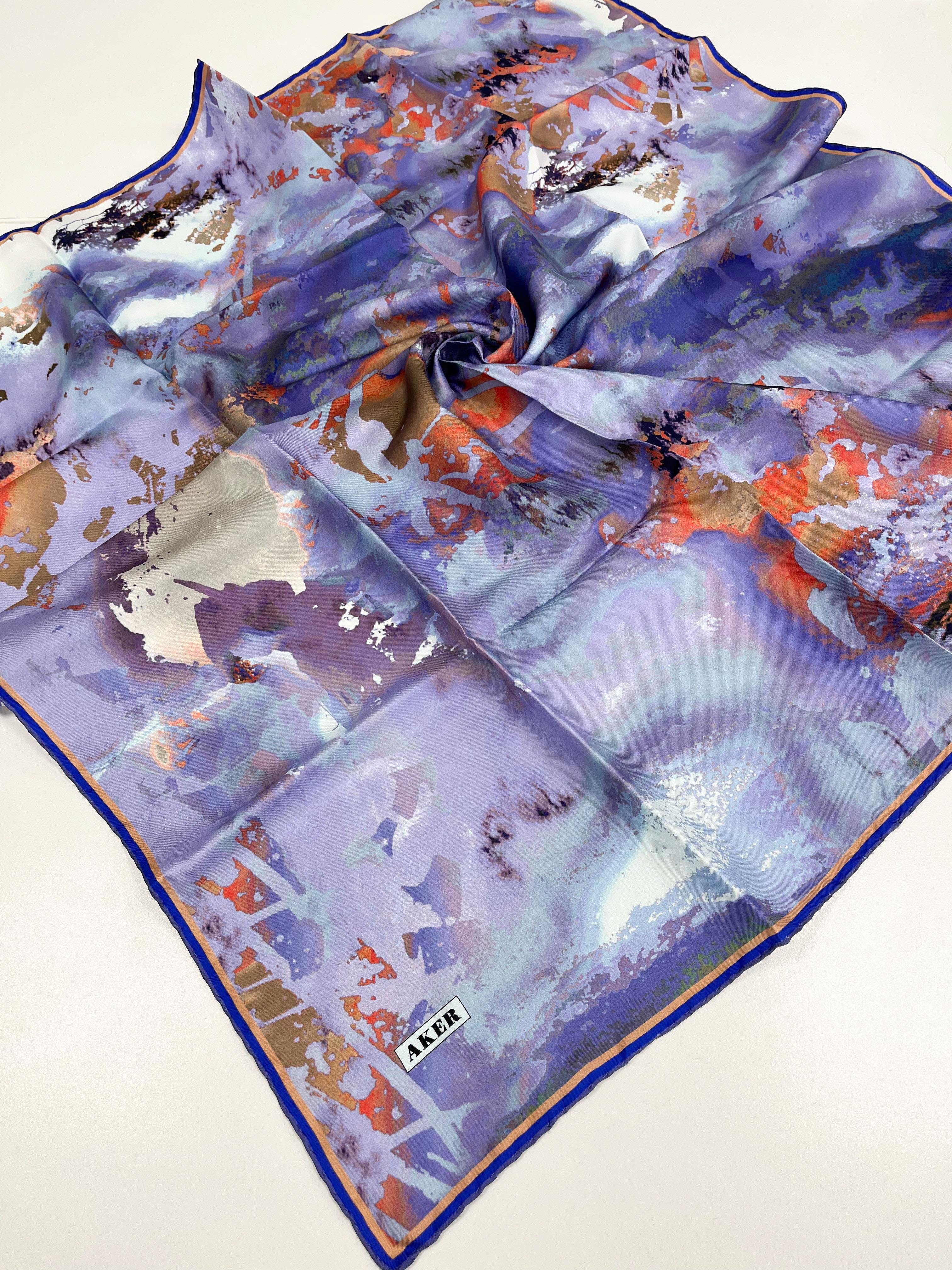 Aker Silk Scarf - 2025 Spring-Summer - 8989713-993 - Twill Silk
