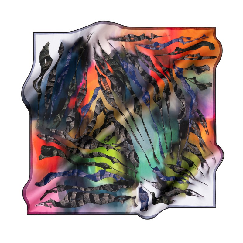 Aker İpek Eşarp - 2025 İlkbahar-Yaz - 9042713-911 - Tivil