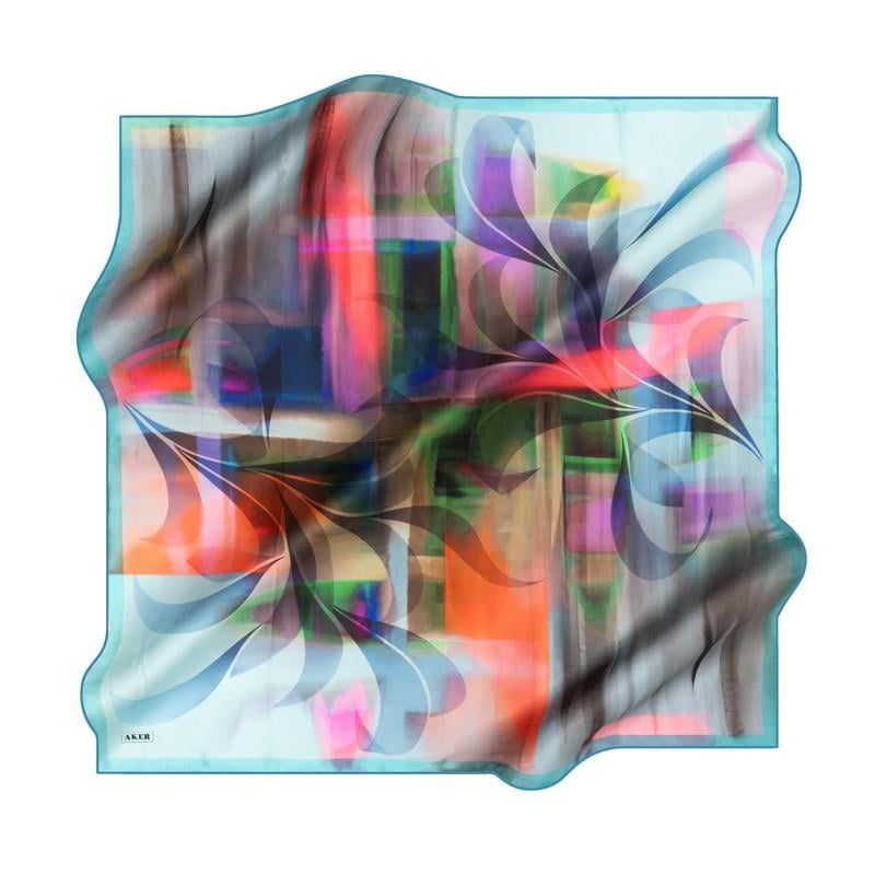 Aker Silk Scarf - 2025 Spring-Summer - 9043713-922 - Twill Silk