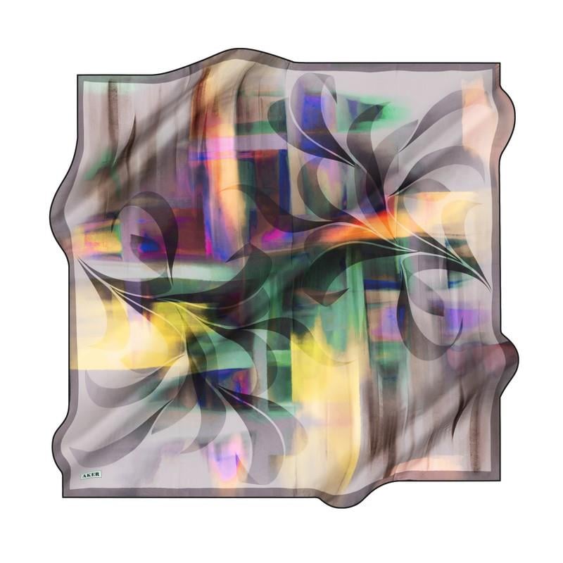 Aker Silk Scarf - 2025 Spring-Summer - 9043713-912 - Twill Silk