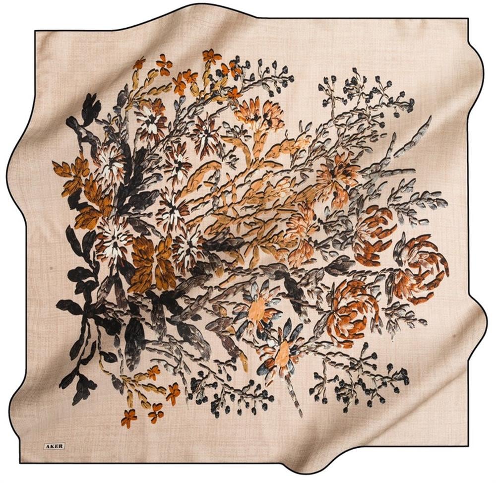 Aker İpek Eşarp - 7785757-312 - Taşlanmış Sura İpek