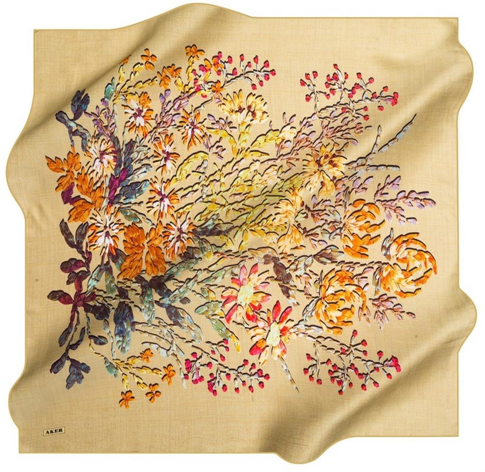 Aker İpek Eşarp - 7785757-361 - Taşlanmış Sura İpek