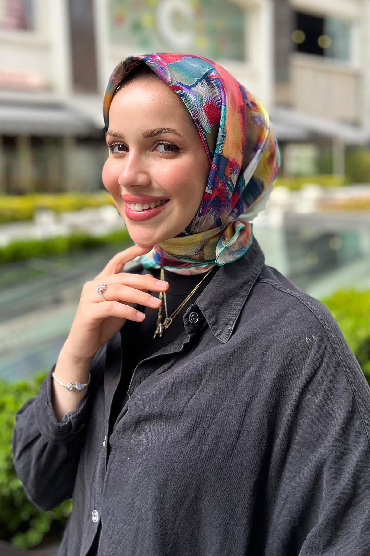 Aker İpek Eşarp - 7826713-952 - Tivil