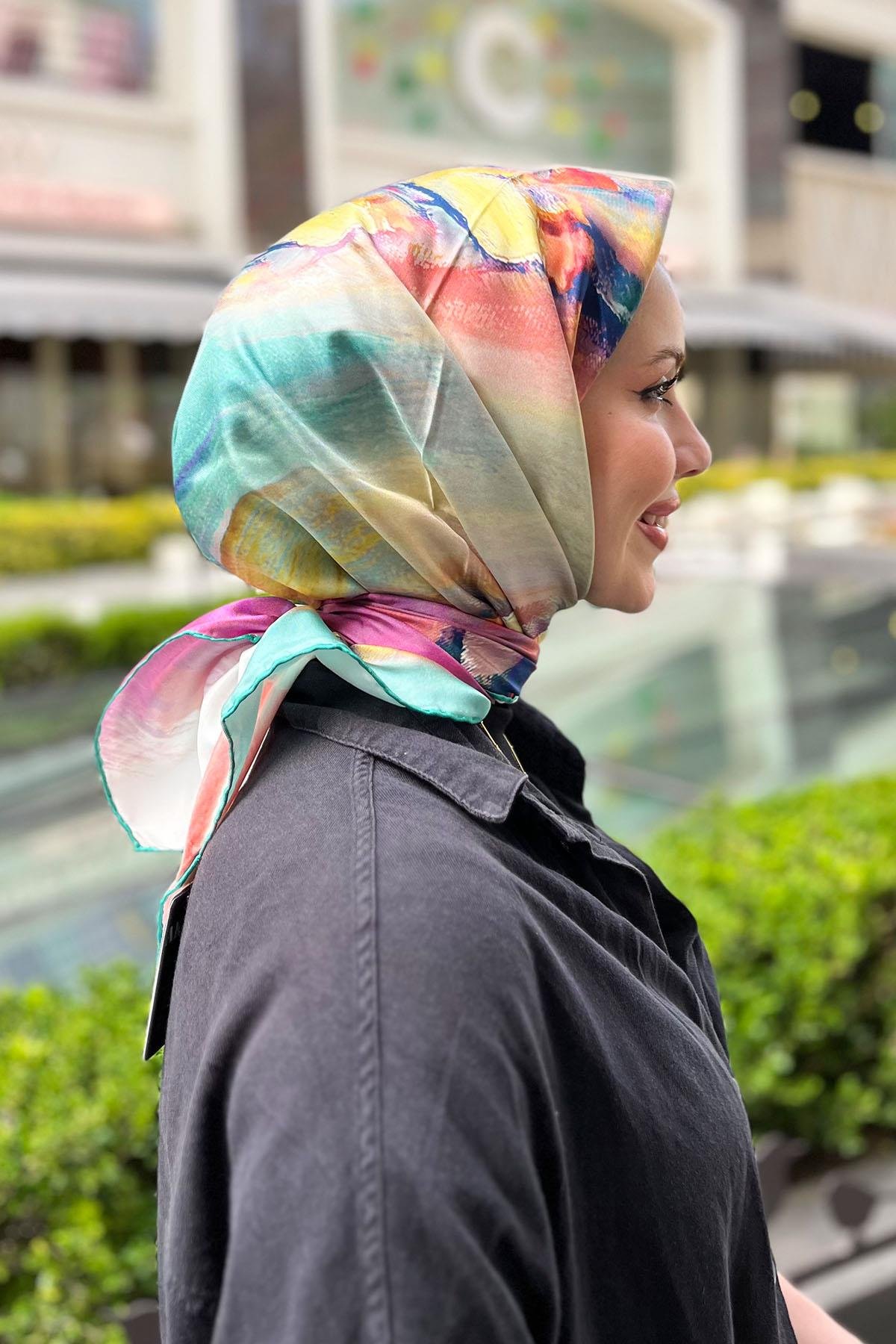 Aker İpek Eşarp - 7826713-952 - Tivil