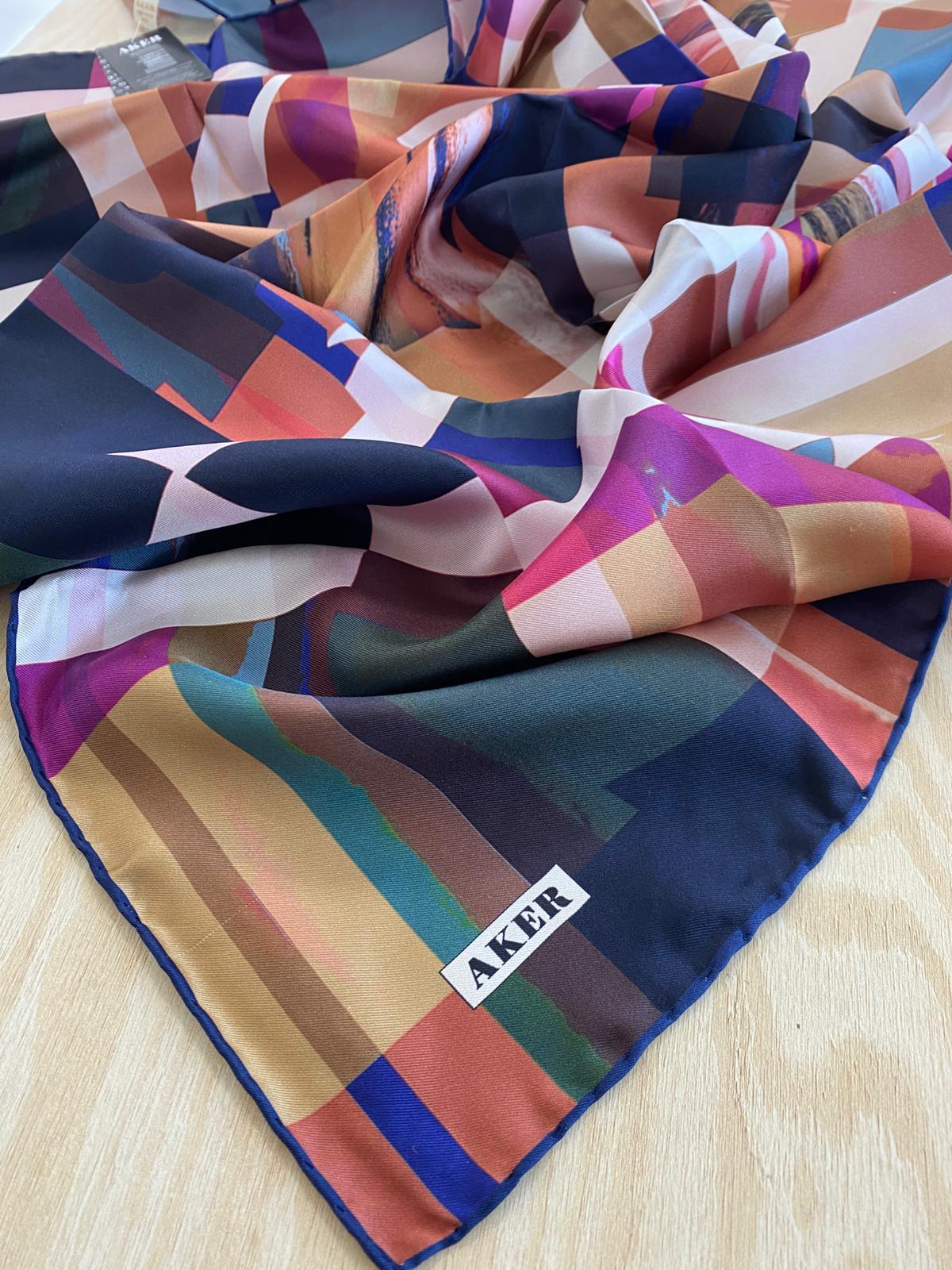 Aker Silk Scarf - 2021 Spring-Summer - 8253713-921 - Twill