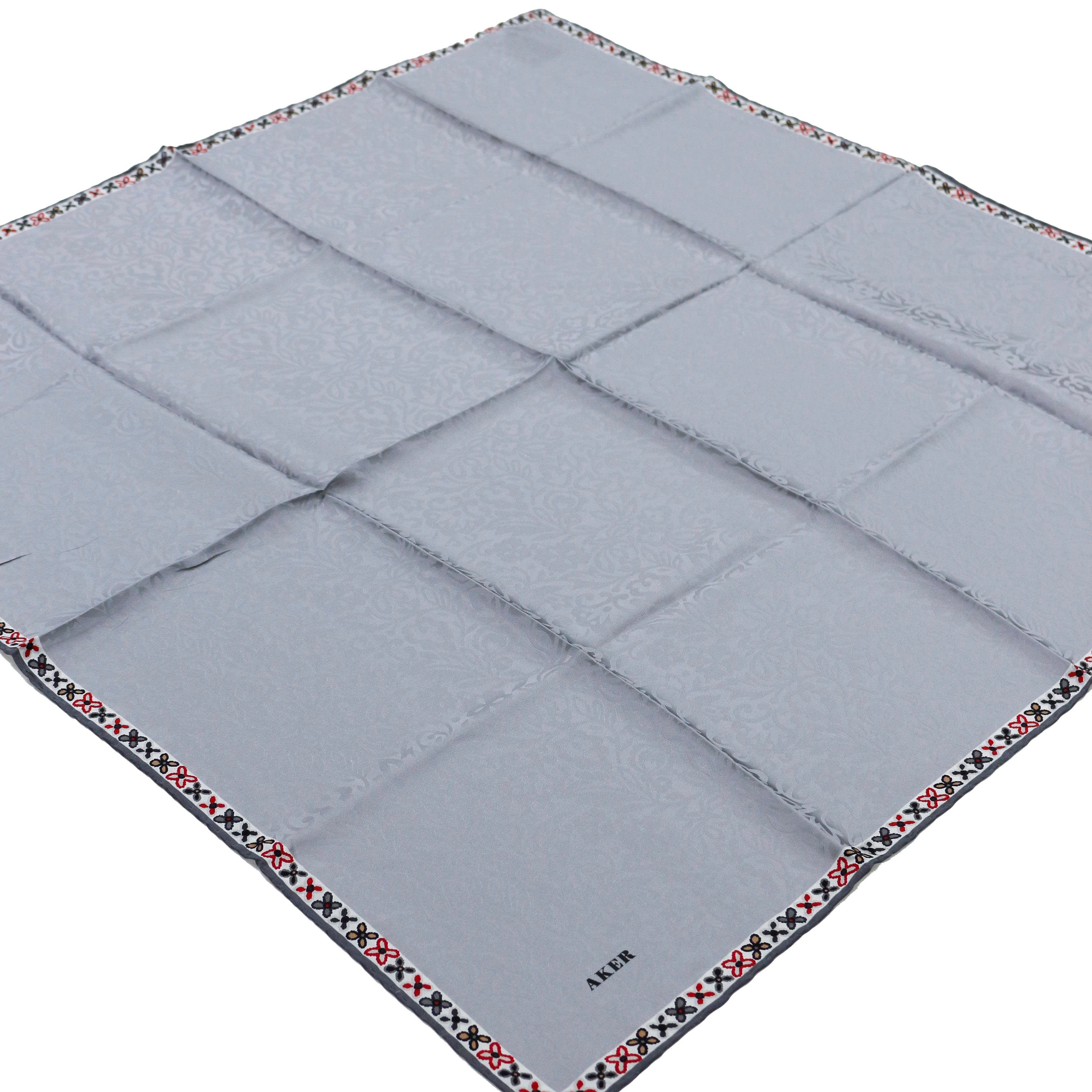 Aker İpek Eşarp - Jakarlı - 2023/2024 Sonbahar-Kış - 8795404-371