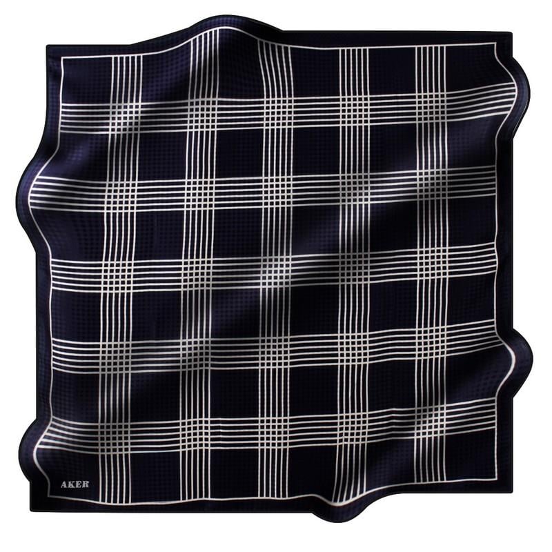 Aker İpek Eşarp - Jakarlı - 2023/2024 Sonbahar-Kış - 8113408-321