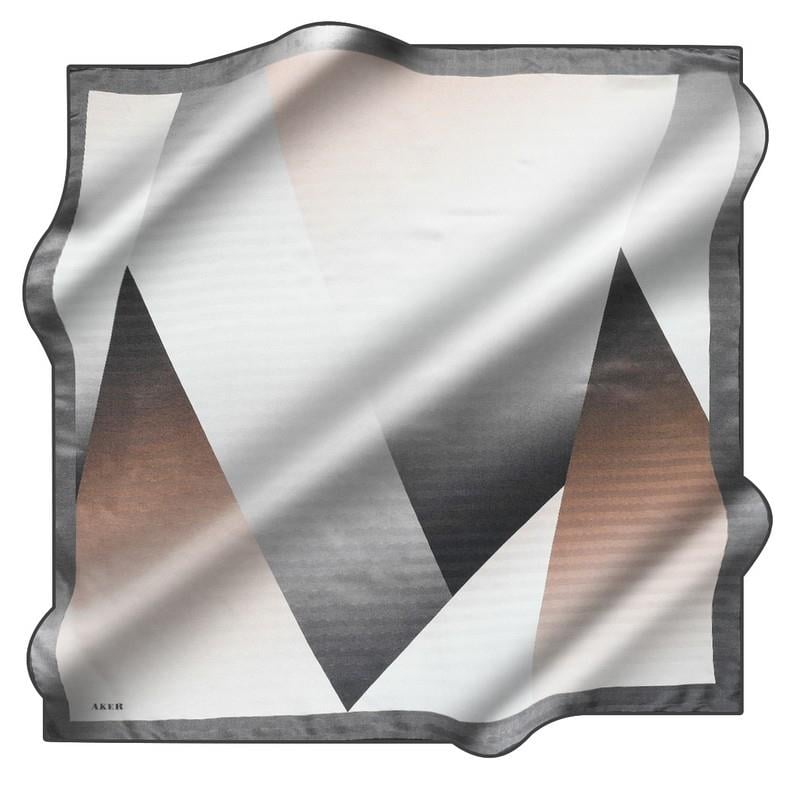 Aker İpek Eşarp - Jakarlı - 2023/2024 Sonbahar-Kış - 8651402-311