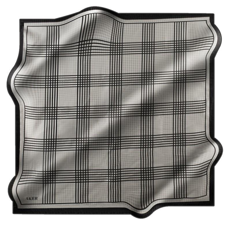 Aker İpek Eşarp - Jakarlı - 2023/2024 Sonbahar-Kış - 8113408-333