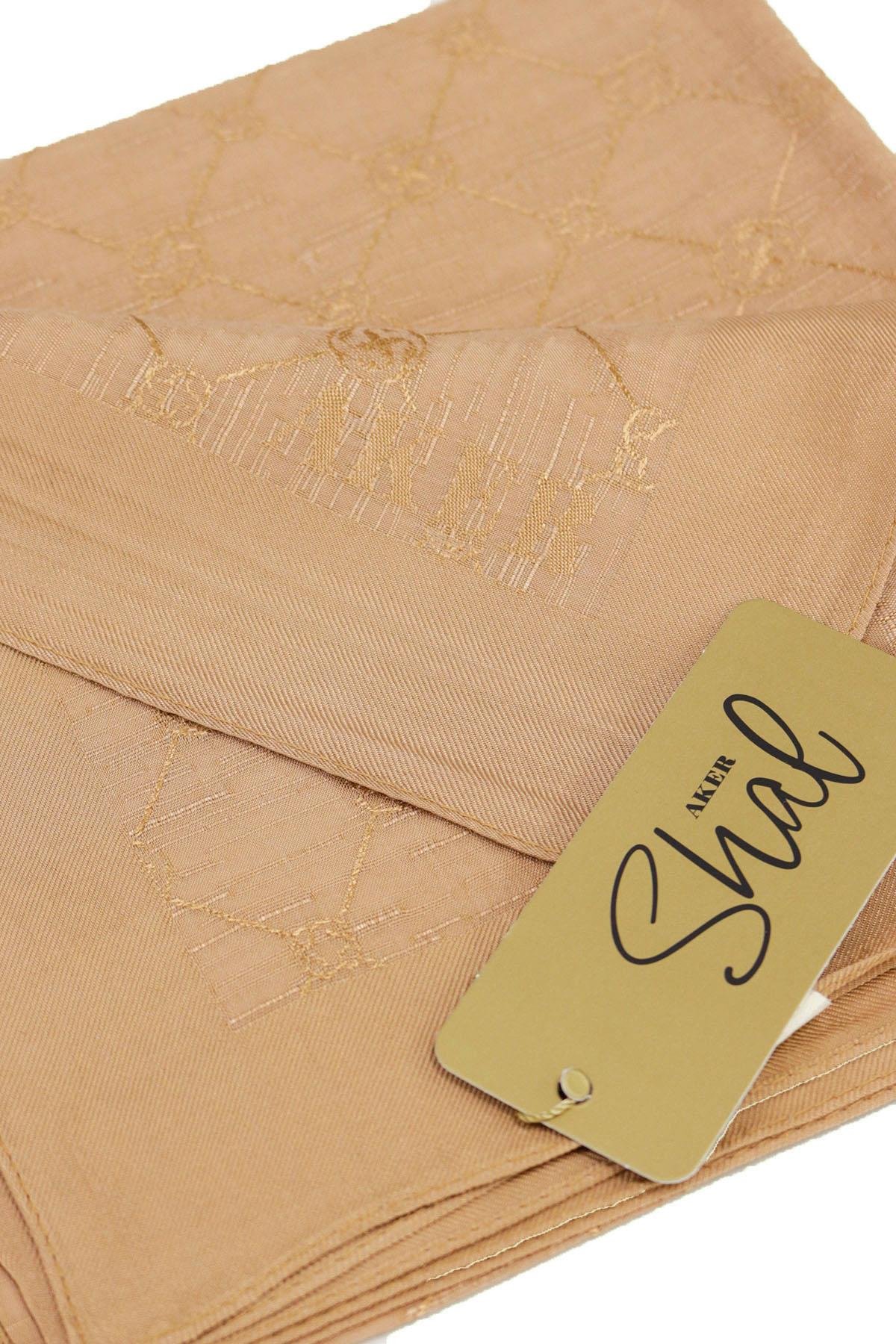 Aker Koza Eşarp - 1050950-982 - Cappuccino