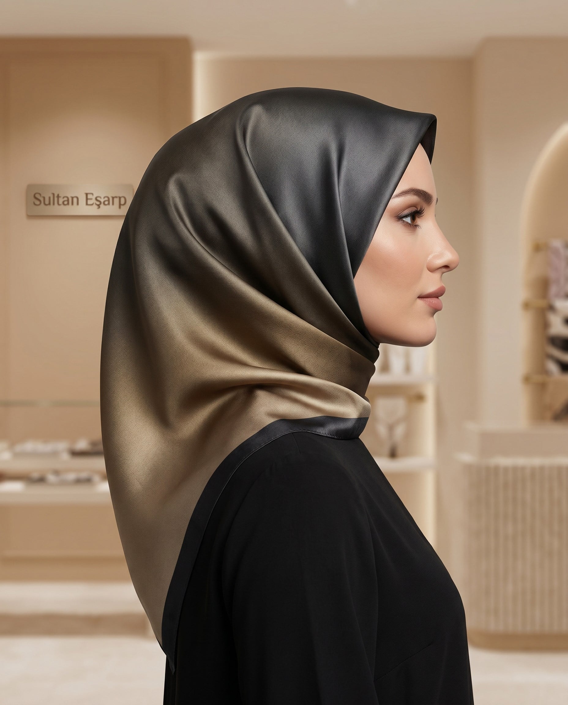 Aker Kristal Eşarp - Degrade - 1070950-914 - 
