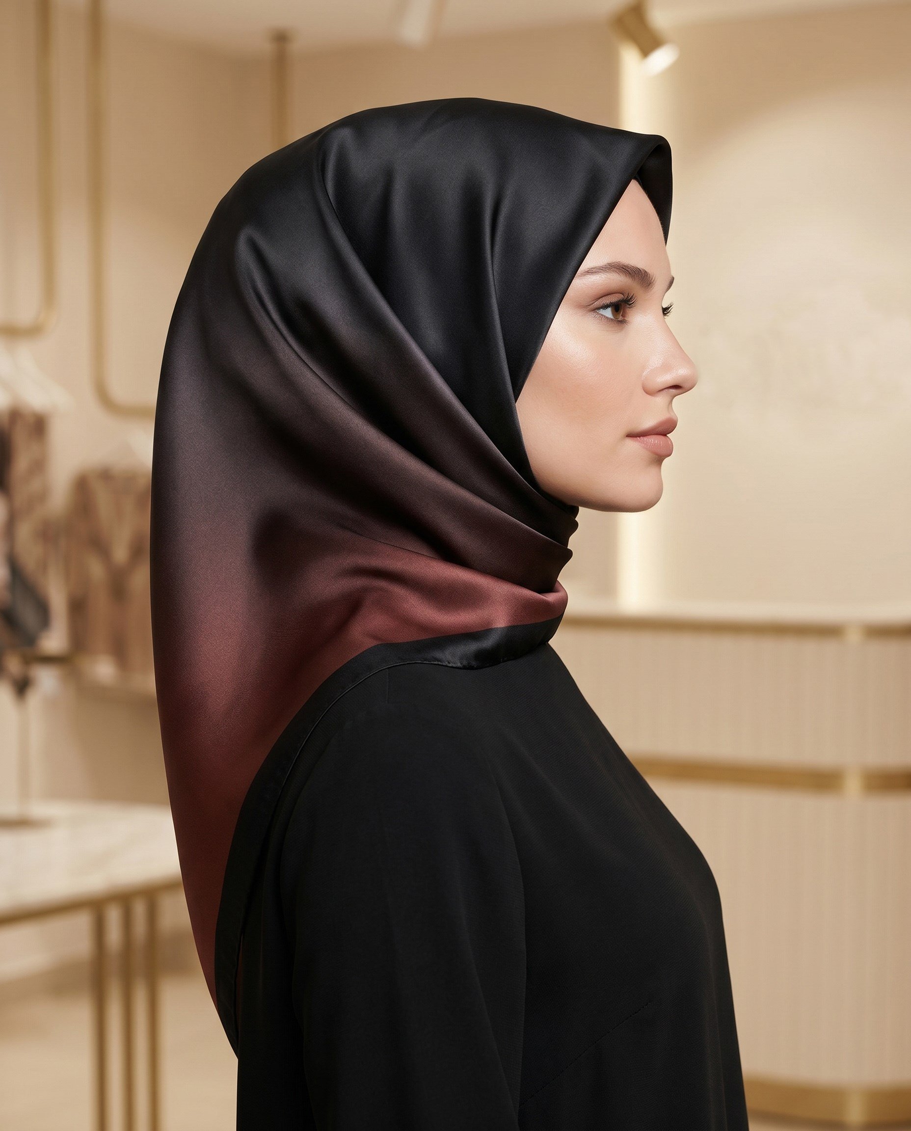Aker Kristal Eşarp - Degrade - 1070950-915 - 