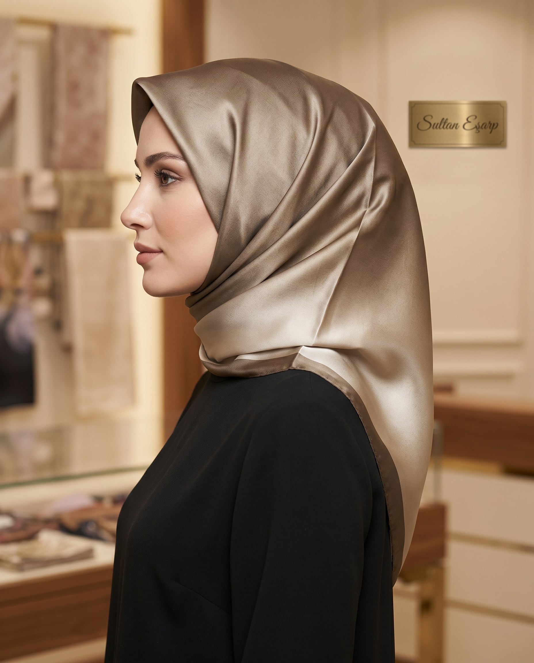 Aker Kristal Eşarp - Degrade - 1070950-981 - 