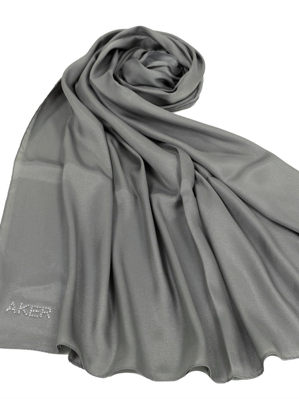 Aker Kristal Şal - Düz Renk - 1070800-972