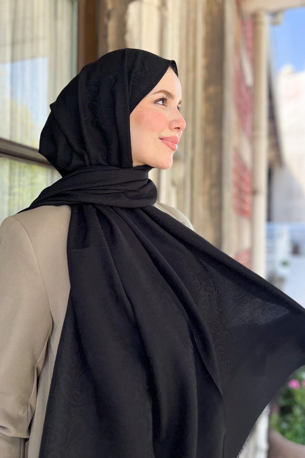 Aker Lyocell Etnik Jakar Şal - 3030300-911 - Renk