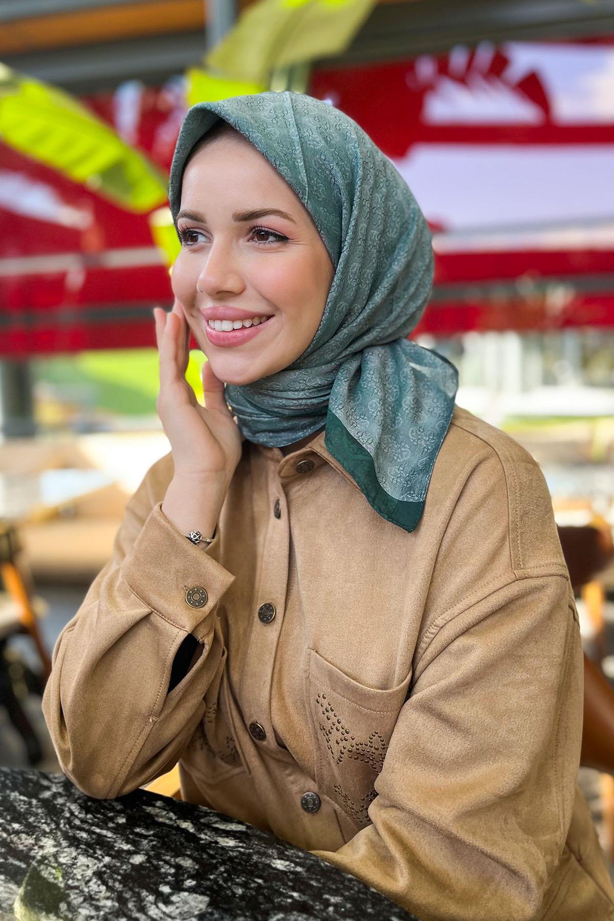 Aker Monogram Jakar Eşarp - 6060950-954