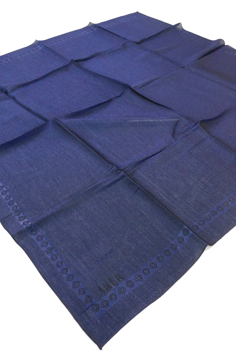 Aker Simli Monogram Eşarp - Düz Renk - 1040200-323